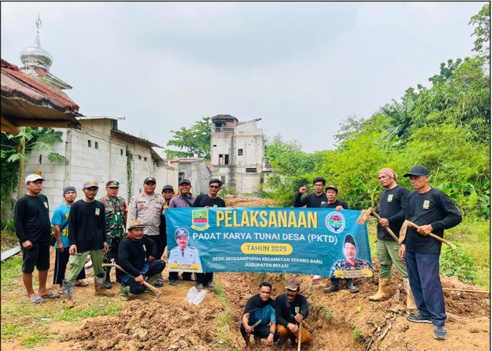 Pelakksanaan Padat Karya Tunai Desa Jayasampurna