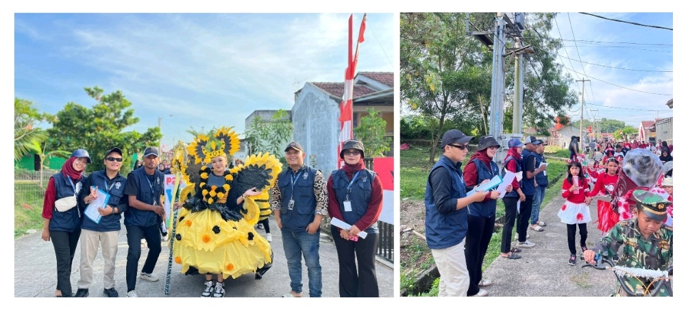 Semarak 17 Agustusan di Desa Jayasampurna: Mahasiswa KKN Turut Berpartisipasi